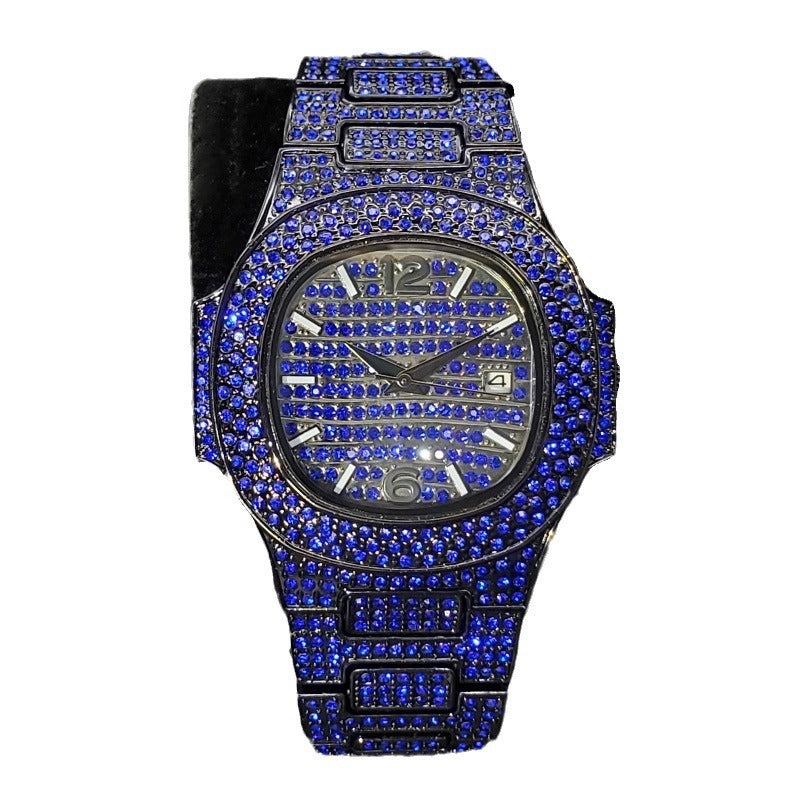 Special-interest Full Diamond Medical Watch
