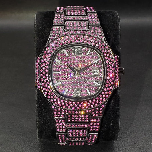 Special-interest Full Diamond Medical Watch